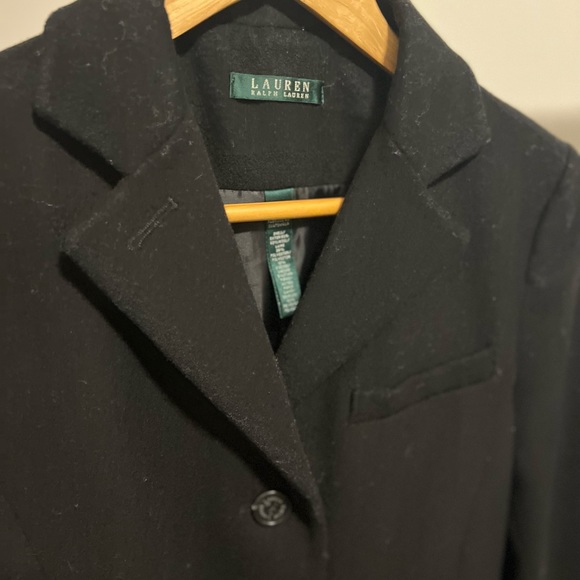 Classic black coat by Ralph Lauren - Picture 2 of 8